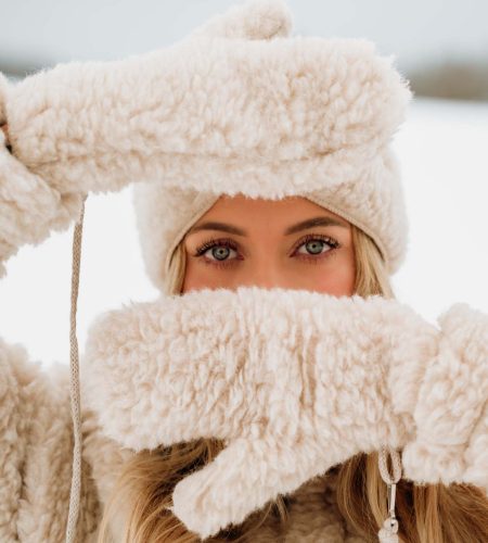 Rękawiczki Wooly Cappuccino