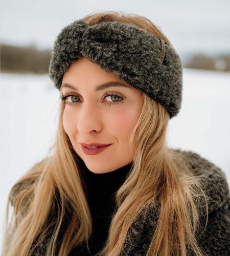 Opaska Wooly Grafitowa