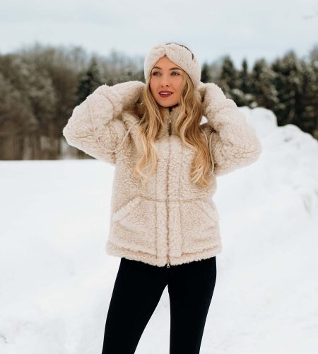 Kurtka Wooly Cappuccino